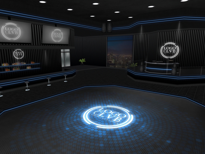 A3 - Disco Club A3 / BLUE - Adhir Creations - BOX