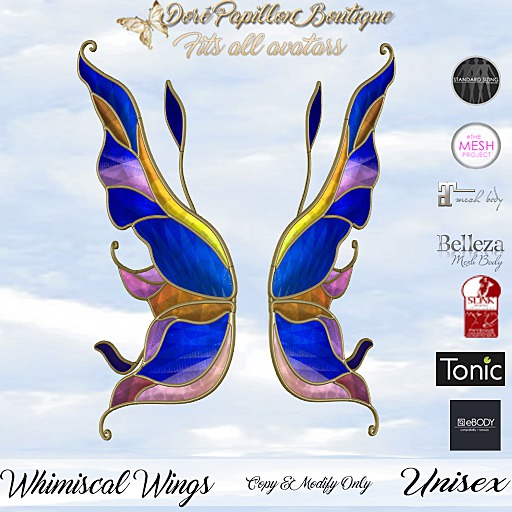 DPB Whimiscal Wings Static - Multi Royale