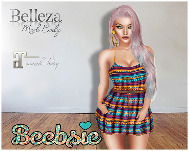  Beebsie- Penelope Dress Tribal