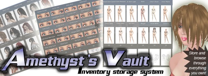 Amethyst's Vault (Wearable HUD Inventory System)