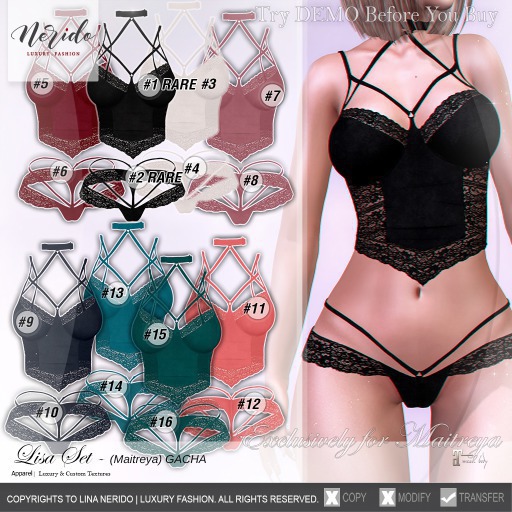 #11~Nerido~ Top Lisa (Maitreya)-Peach