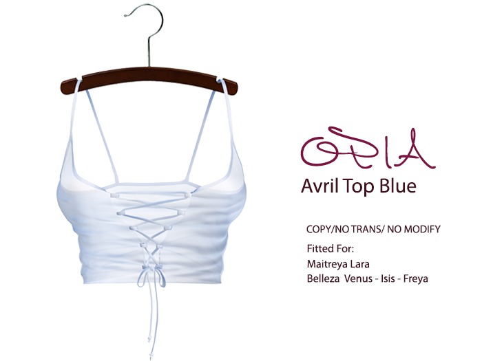 OPIA Avril Top Blue