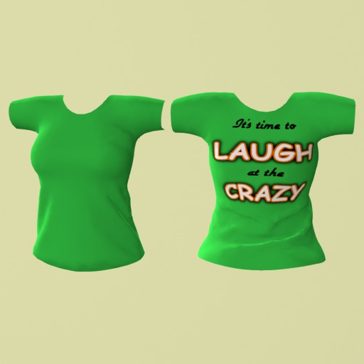 CSG Green Shirt Laugh