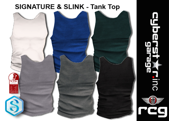 Mens Tank Top - SIGNATURE _Slink