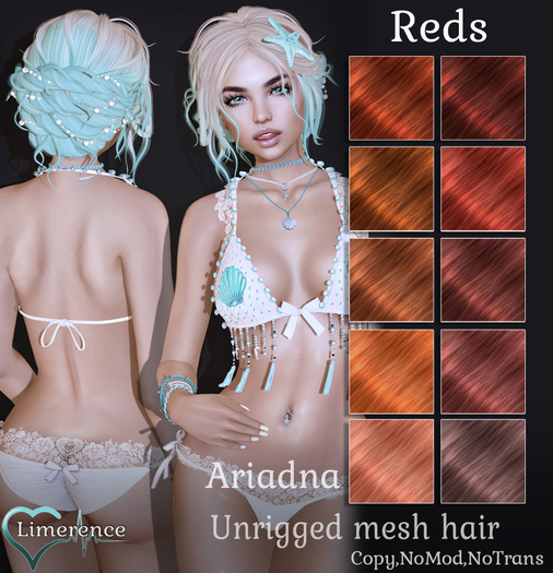 {Limerence} Ariadna hair-Reds