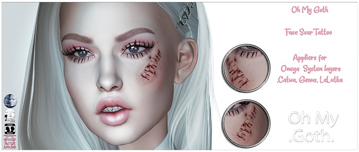 O-M-G ~FaceScar Tattoo
