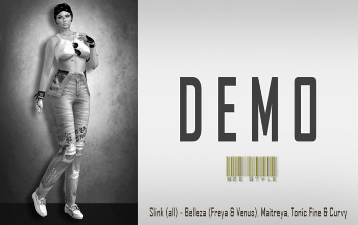 .:Bee:. High Rise Denim DEMO