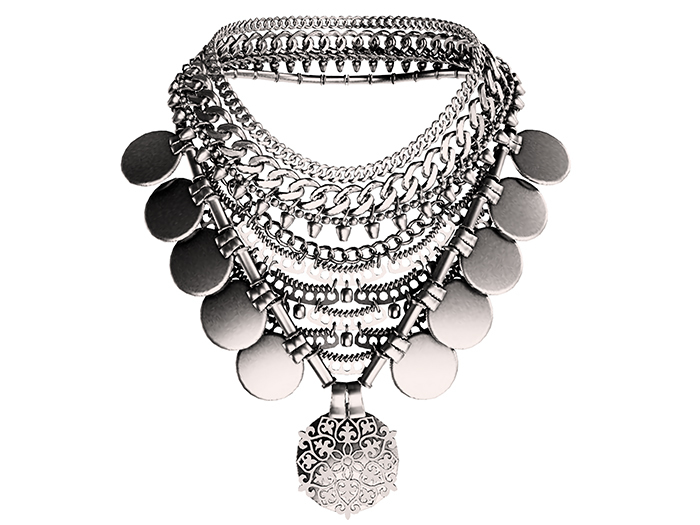 MINIMAL - Ephixa Necklace Silver