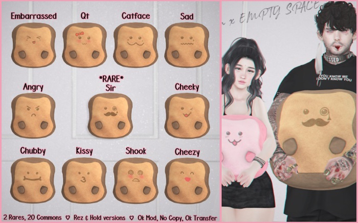 Lazy Unicorn x EMPTY SPACE - Toasty Frens - Cheezy (HOLD)