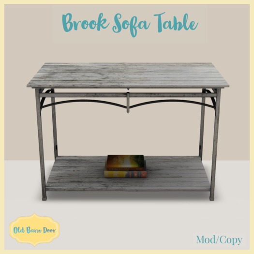 {OBD} Brook Sofa Table