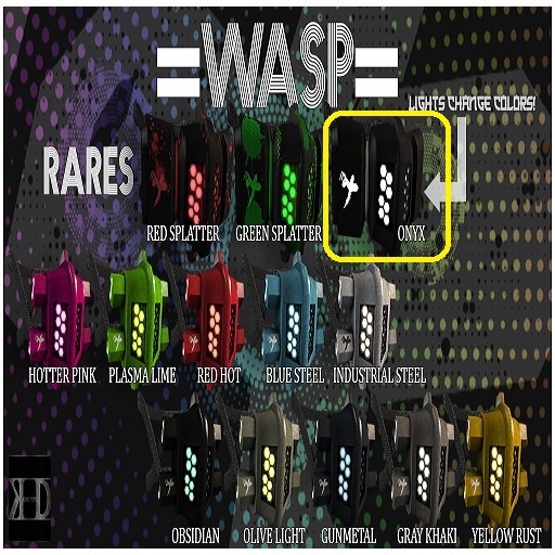 .::KHD::. =WASP= Mask -ONYX [BOX] RARE
