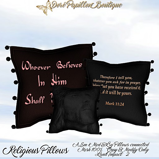 DPB Religious Pillow Set 1 -Trio 2