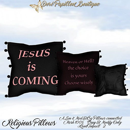 DPB Religious Pillow Set 2 -Trio 2