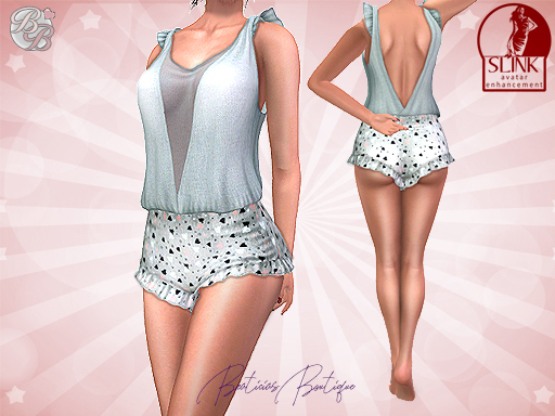 Slink Grey Hearties Grey Top