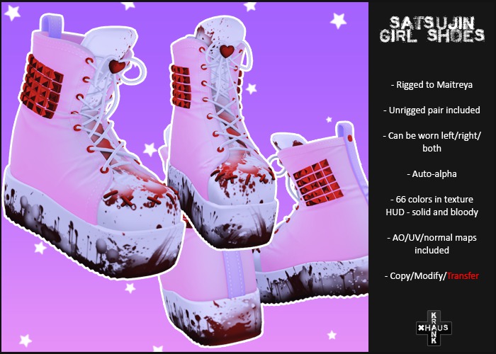 krankhaus - Satsujin - Maitreya Girl Shoes