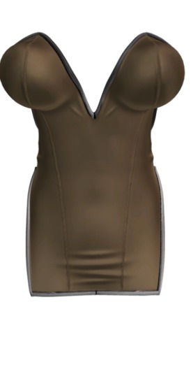 ***Chio Dress (Brown)***