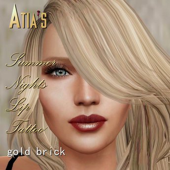 Second Life Marketplace - ATIA's Summer Nights Lip Tattoos
