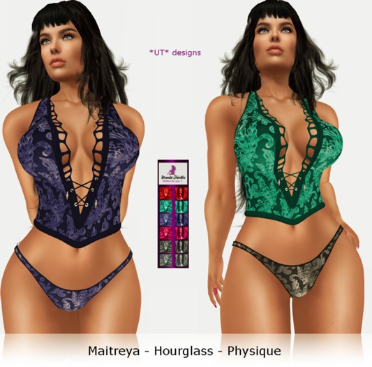 0006065 Mesh Lingerie Set [Fatpack}