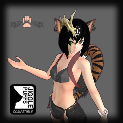 [P&C] Raven Top (Kemono / Jiggle Puffs)