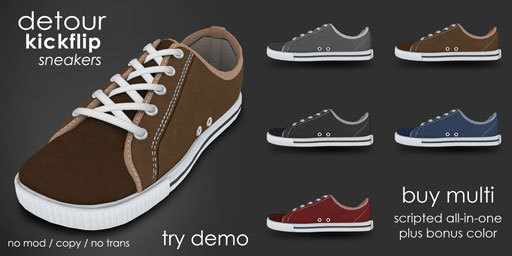 [Detour] Kickflip Sneakers - Multi