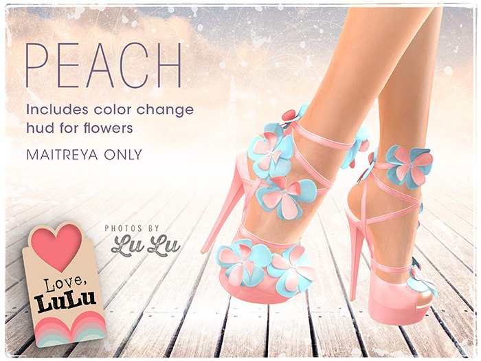 [BREATHE]-Ayame Heels-Maitreya-Peach