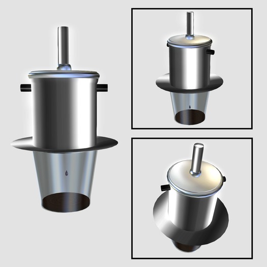 Vietnam Drip Coffee with Animated Drip