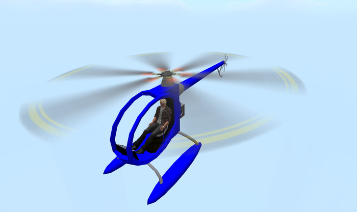 Mesh Heli Baby  blue (Owner only)