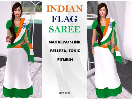 independence day saree