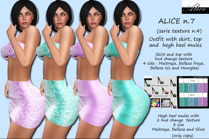 ALICE n,7 (serius texture n,4   (wear me  andt touch)