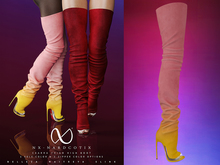 NX-Nardcotix Cearra Thigh High Boot GD Sorbet