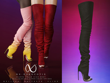 NX-Nardcotix Cearra Thigh High Boot Sienna