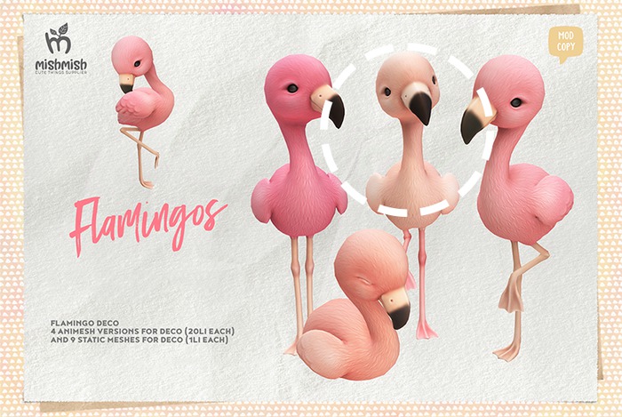 MishMish - Flamingo Deco - Pale [Boxed]