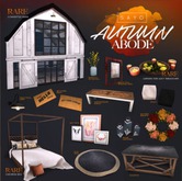 SAYO - Autumn Abode Gacha - Chevron Bed - RARE