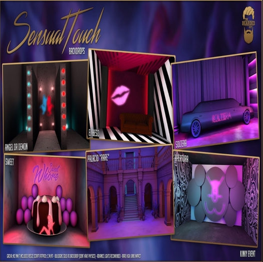 [Box] Soltera - Sensual Touch Backdrops - The Bearded Guy