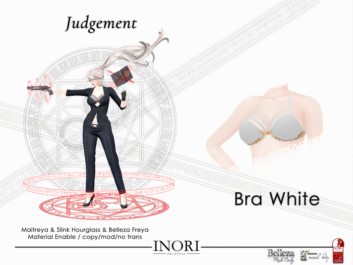 INORI - Judgement - Bra White