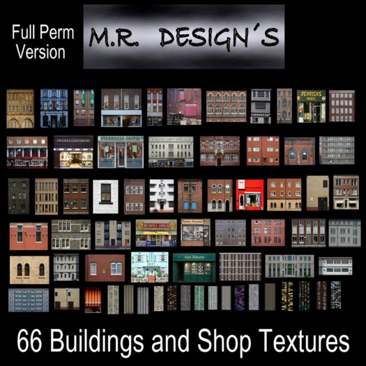 66 TEXTUREN HAEUSER-SHOPS, Full Perm  Version