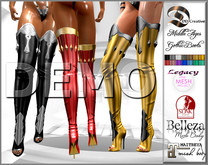 ☾ⅅⅅ☽ ♗ MIDDLE AGES GOTHIC BOOTS ♗ DEMO