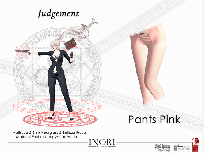 INORI - Judgement - Pants Pink