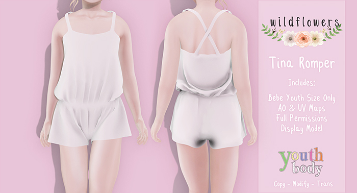 {WF} Template - Tina Romper Youth