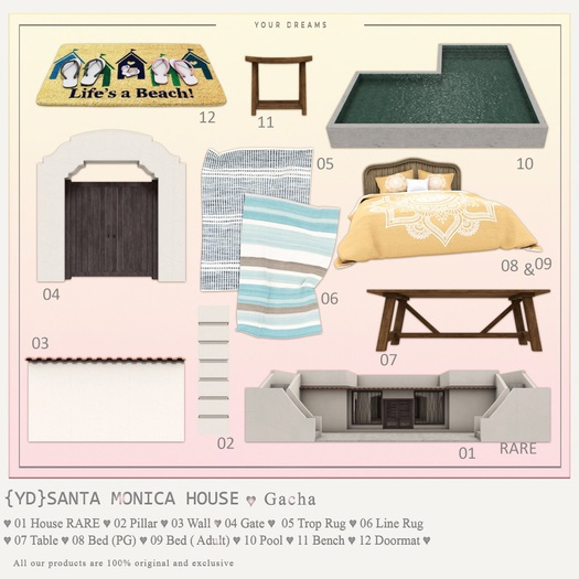 {YD}Santa Monica House - Table