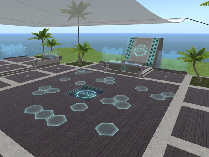 H3 - Teal Ligths - Lounge Disco Club H3 - [ADHIR] - BOX