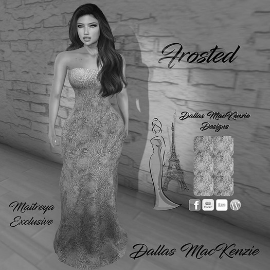 [Dallas MacKenzie] Frosted Gown - DEMO