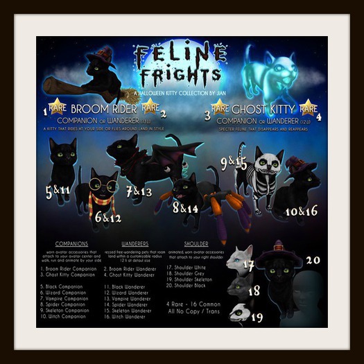 JIAN Feline Frights EP 17. Shoulder White BOX