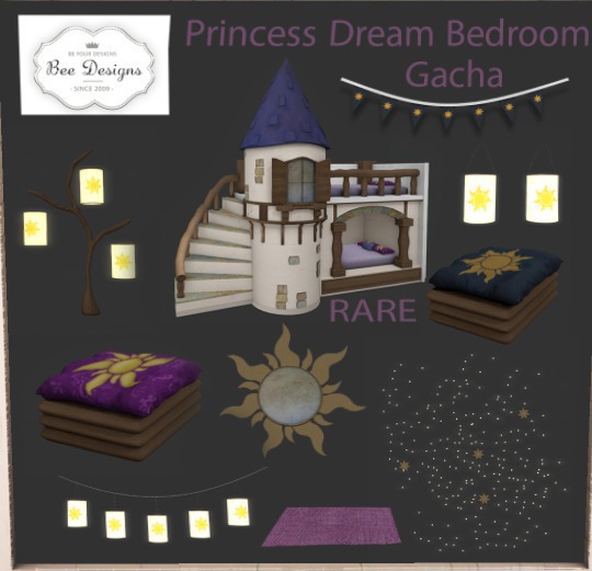 .:Bee Designs:. Princes Dream Rug