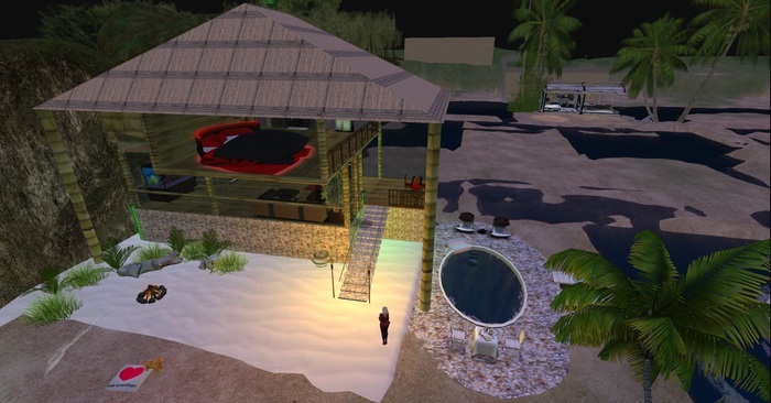 Island Glass House 50 prim