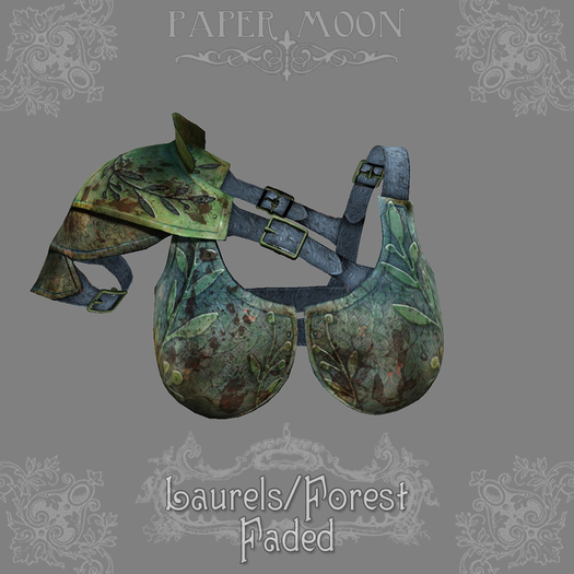 Second Life Marketplace *pm* St. Monica Chest Armour Laurels/Forest