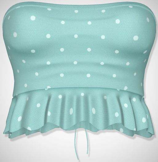 ChicModa // Maddie Top // MINT DOTS