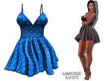 SUMMER DRESS 6 BLUE-DOTS