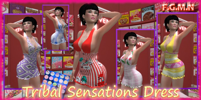 F.G.M.N/Tribal Sensations Dress/Maitreya