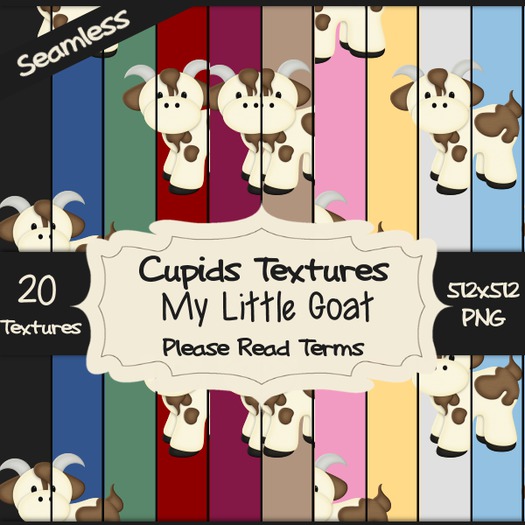 *Cupids Textures * 20 MY LITTLE GOAT